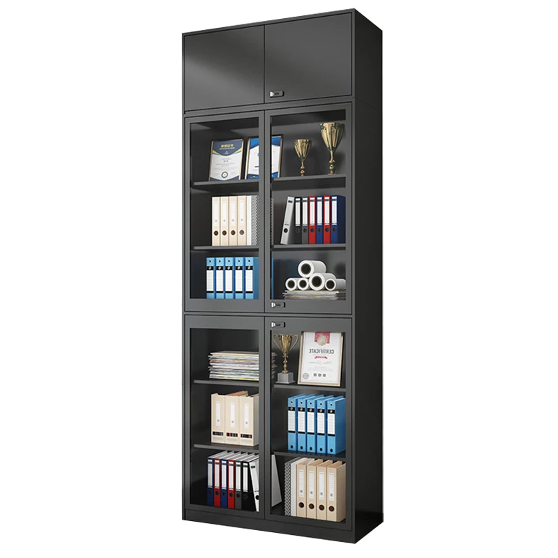 An environmentally themed tin filing cabinet