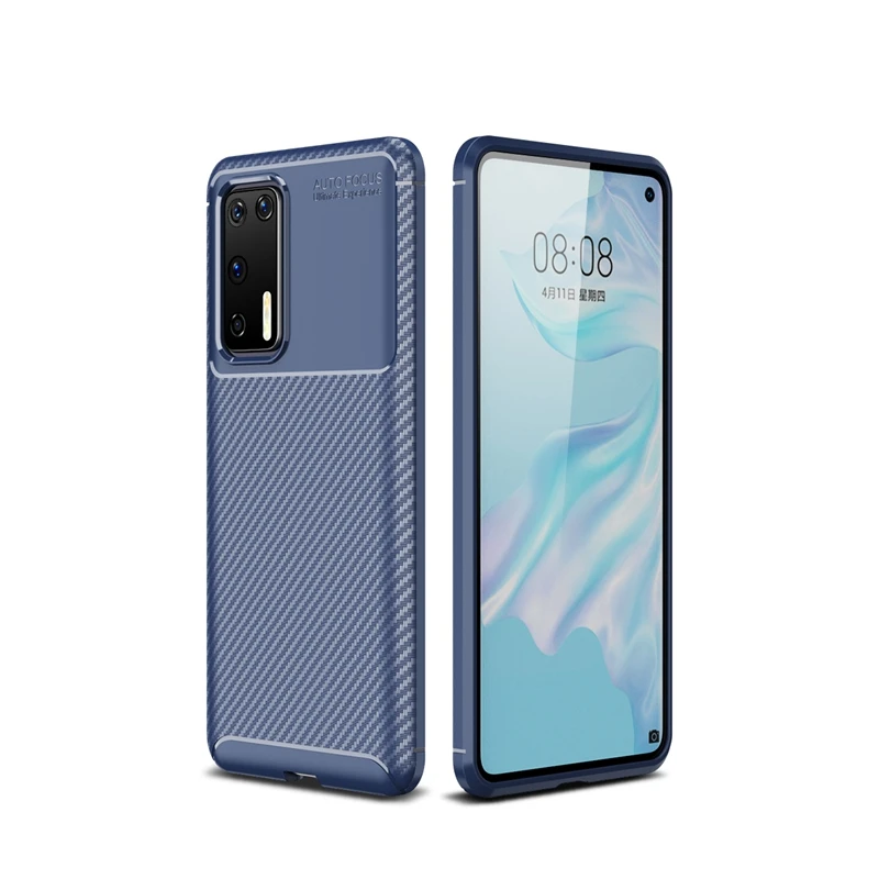 Чехол из ТПУ и силикона с автофокусом углеродного волокна чехол для телефона LG K52 K42 K62 Q52 K92 5G K61 K40s K20 2019 W10 W30 G8 ThinQ