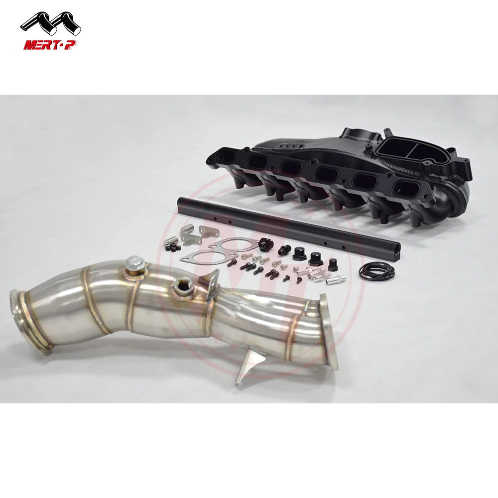 Mertop RACE впускной коллектор и выпускной поток для двигателя N55