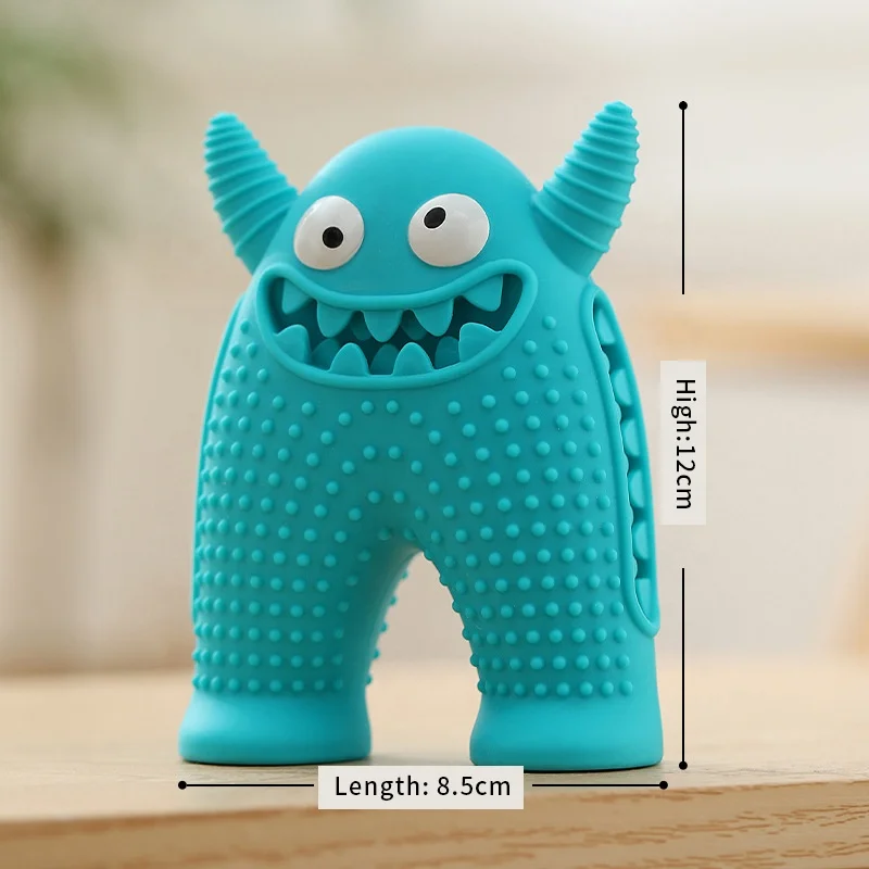 Wholesale Small Monster Grinding Teeth Durable To Bite Easy To Clean New Arrivals Pet Sound Squeak Toys