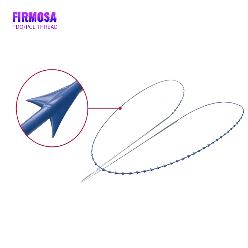 Корейская косметика для лица 4d пластиковая pdo cog liting meso thread ultra с r