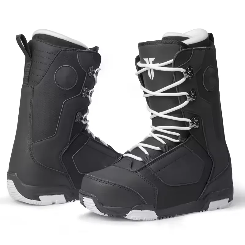 High quality custom adult winter non-slip skiing boots outdoor cold-resistant snowboard boots ski shoes