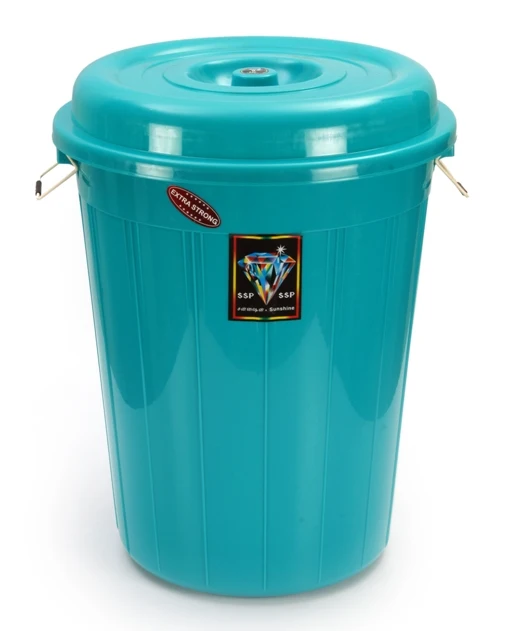 
Big size high quality heavy duty 80 liters plastic bucket / barrel / drum with Lid for liquid / oil/ grease storage 