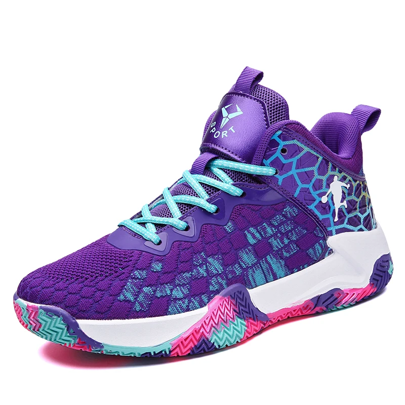 Модная нескользящая обувь унисекс в баскетбольном стиле