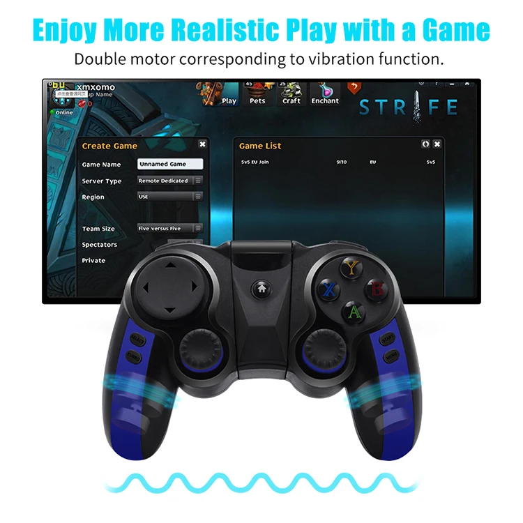 M8 Wireless Game Controller Color Joystick Trigger Joysticks Game Controllers Mobile Game Controller
