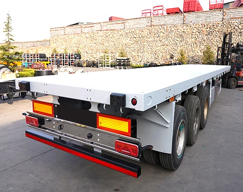 40ft3axle flatbed semi-trailer rc truck detachable flatbed semi-trailer engineering semi trailer flatbed cus special Auto ST TP