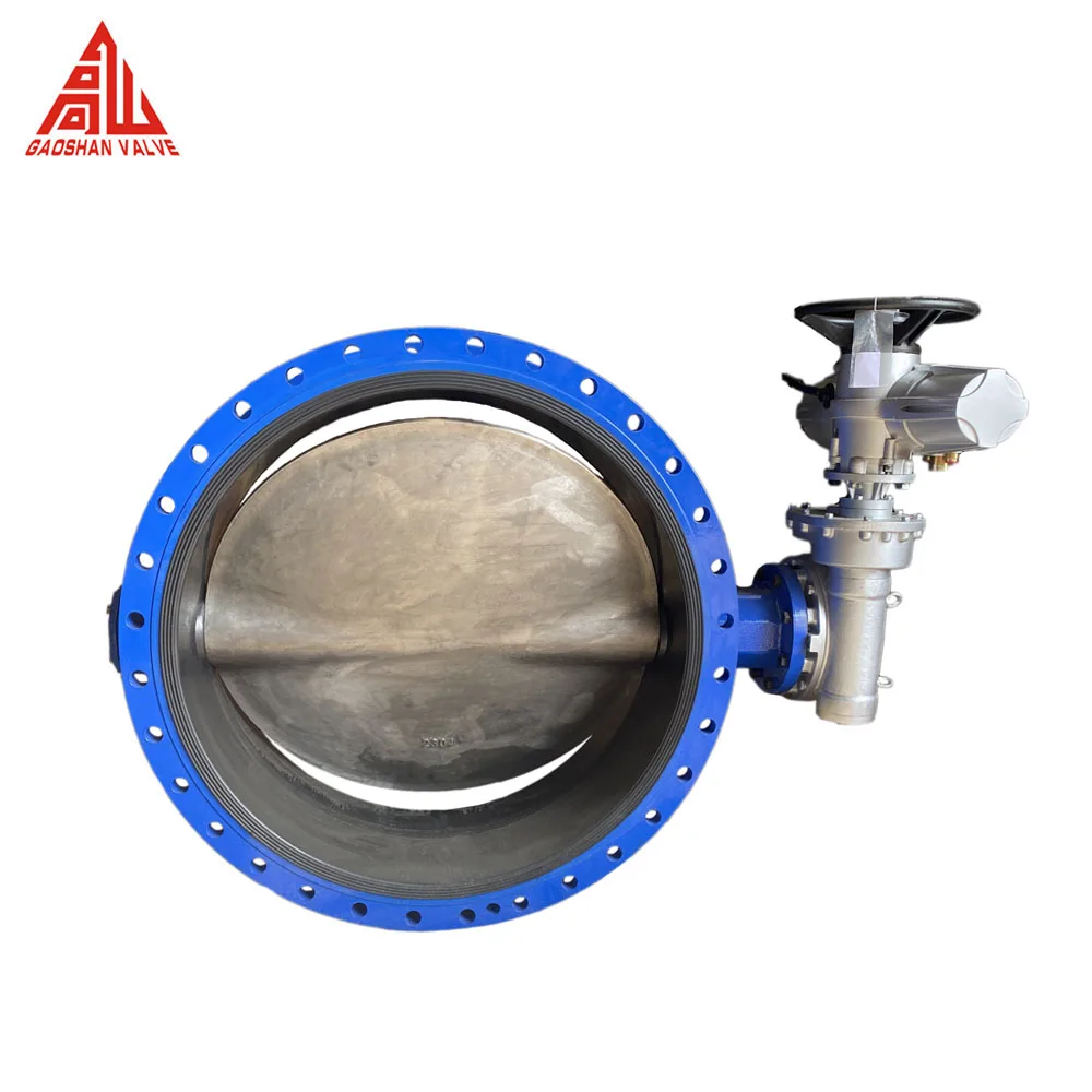 D341X DN2200 DN2000 DN1800 DN1600 Big Size Ductile Iron Flange Butterfly Valve