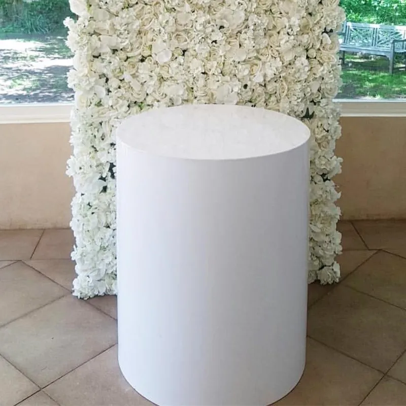 customized acrylic stand large acrylic cylinder acrylic cylinder display stands for party wedding