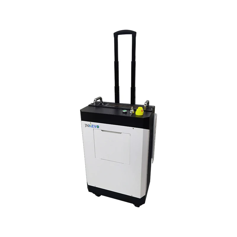 JNKEVO portable 200w 300w pulse laser cleaning machine for wood metal aluminum surface cleaning jpt max laser source