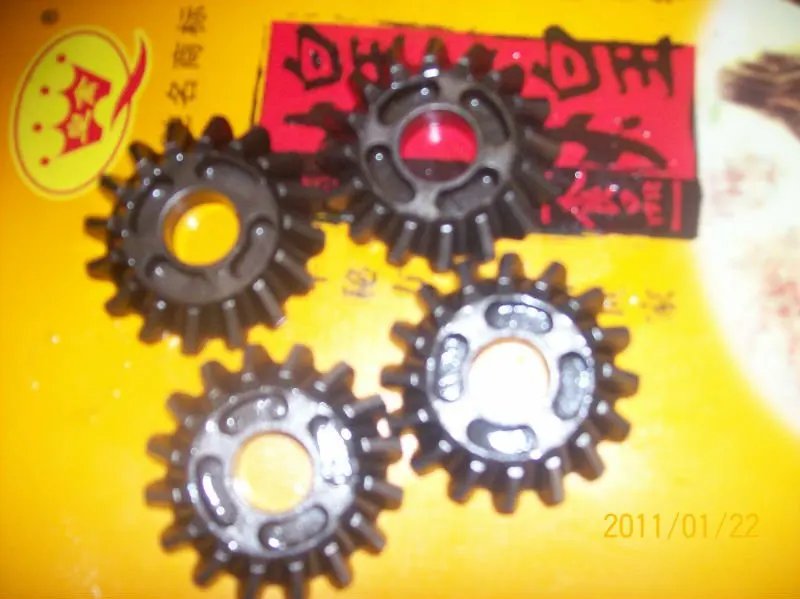 tricycle axle spiral bevel gear