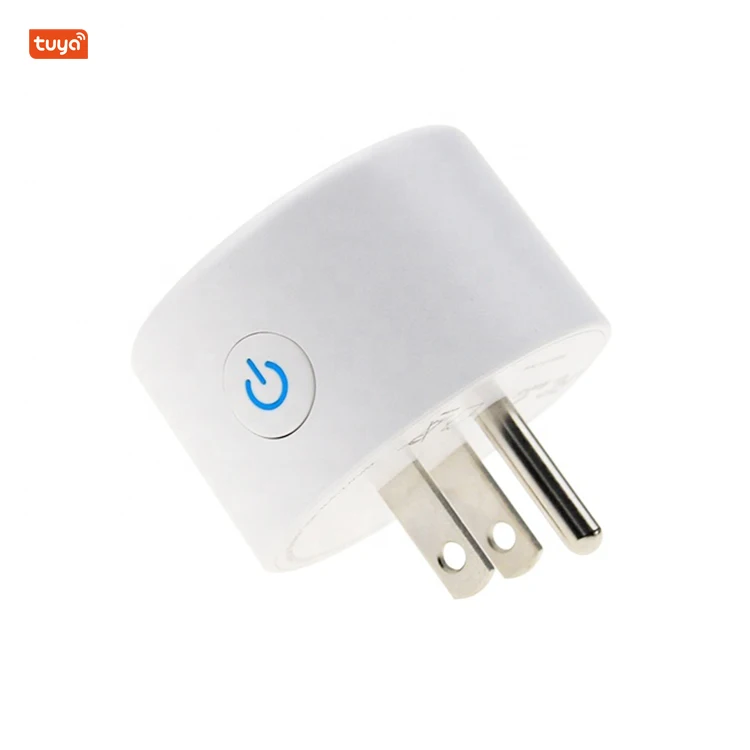  Смарт-розетка Tuya Smart Life 10 А американская Мини-розетка с поддержкой Wi-Fi смарт-розетка работает Alexa и google