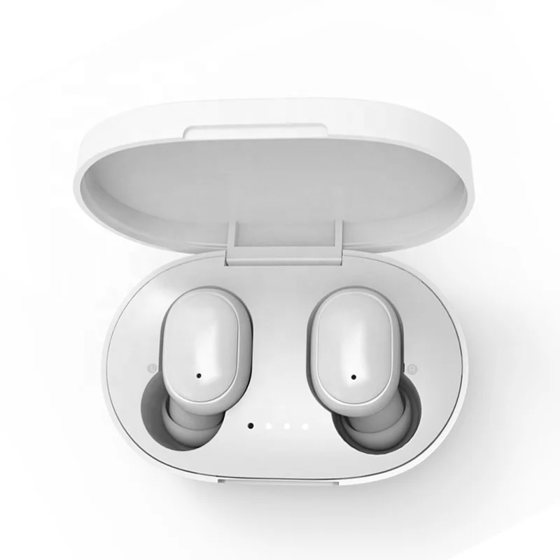 Popular Cheapest A6S TWS Earbuds with HIFI Sound Factory Wholesale OEM Logo Wireless TWS Headphones Gaming A6S Headset White