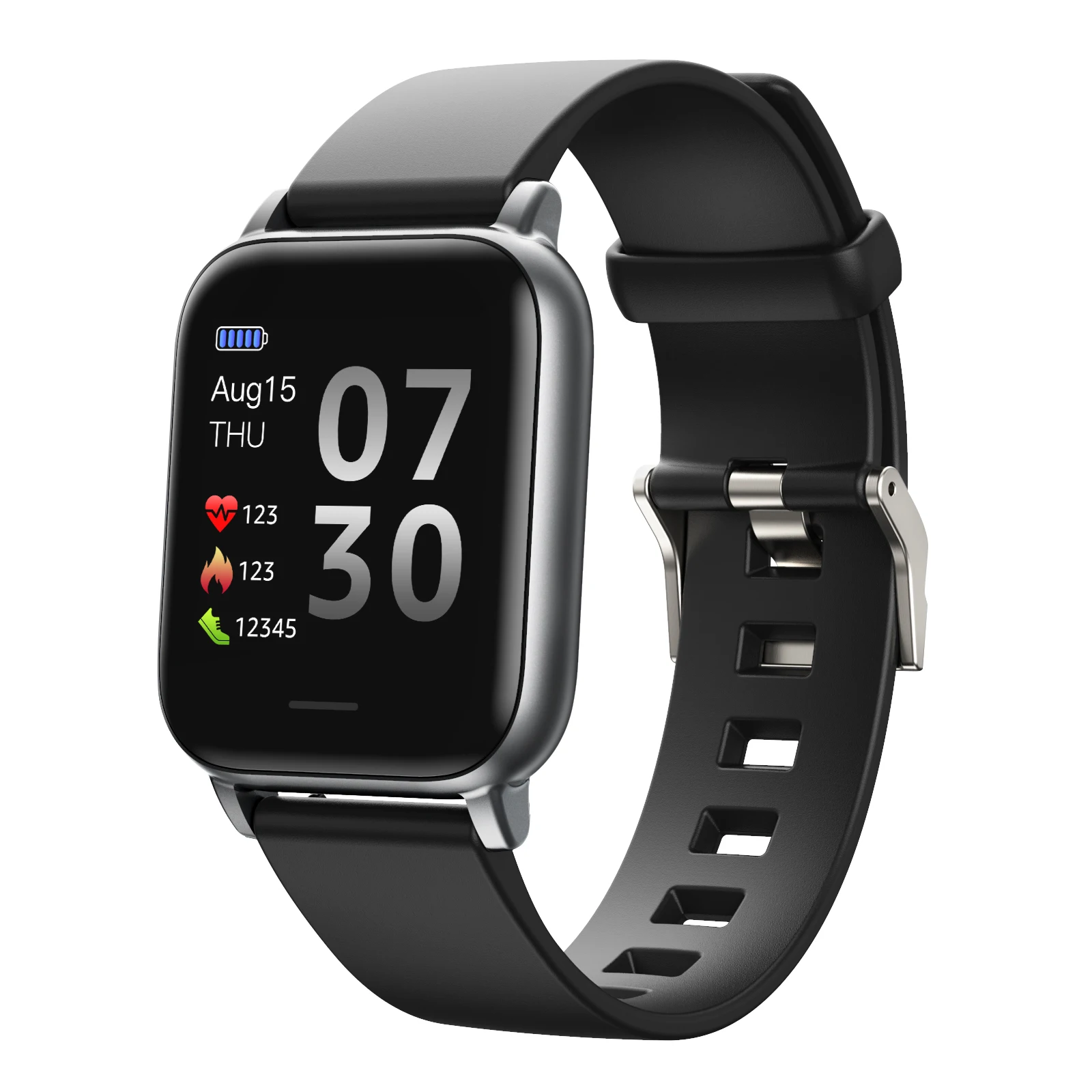Smart Watch Bracelet S50 Blood Pressure Big Full Screen Touch Ip68 Waterproof