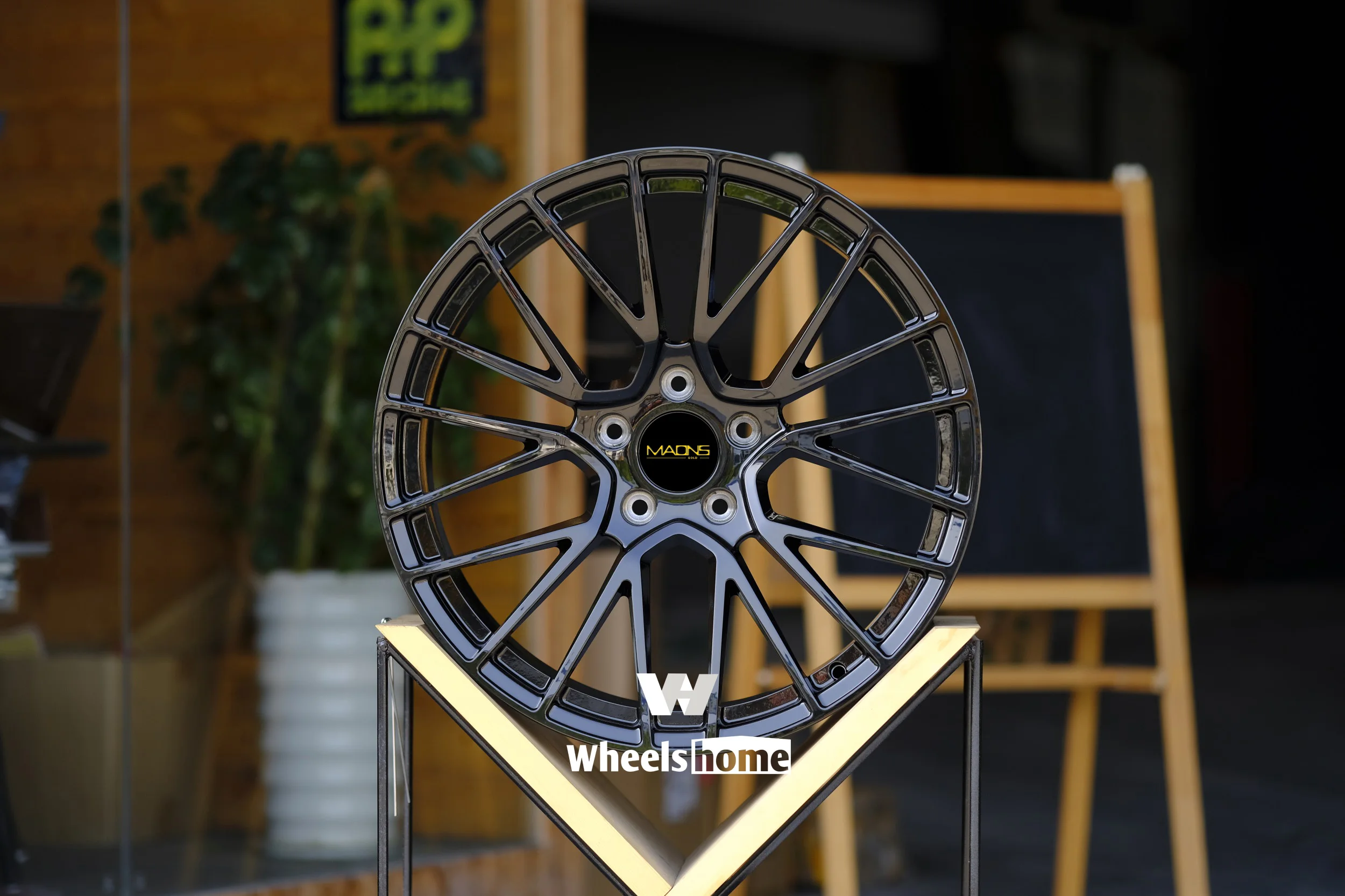 WHEELSHOME 869F Popular Design 20inch 21inch Multi V shape stock alloy forged wheels