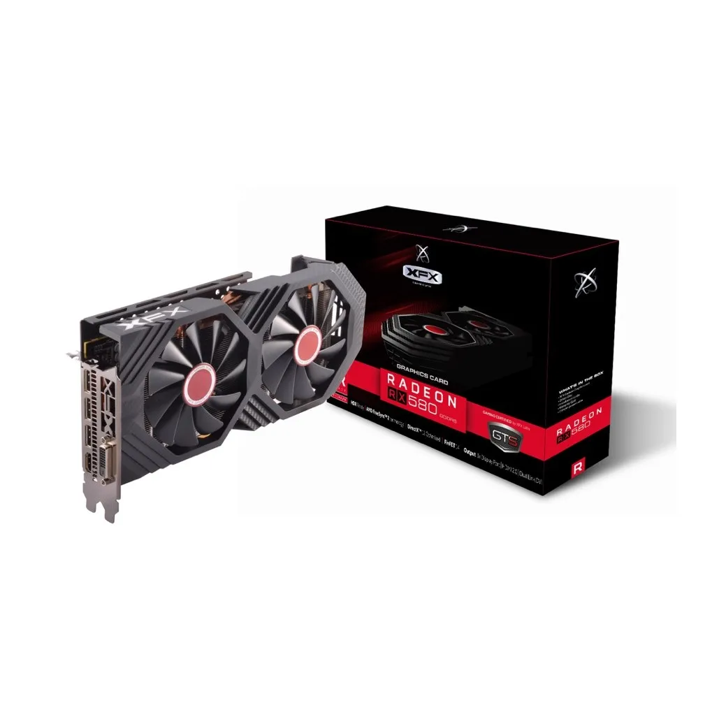 XFX RX580 8GB AMD Radeon Graphic Cards For Games computer use gaming graphics cards