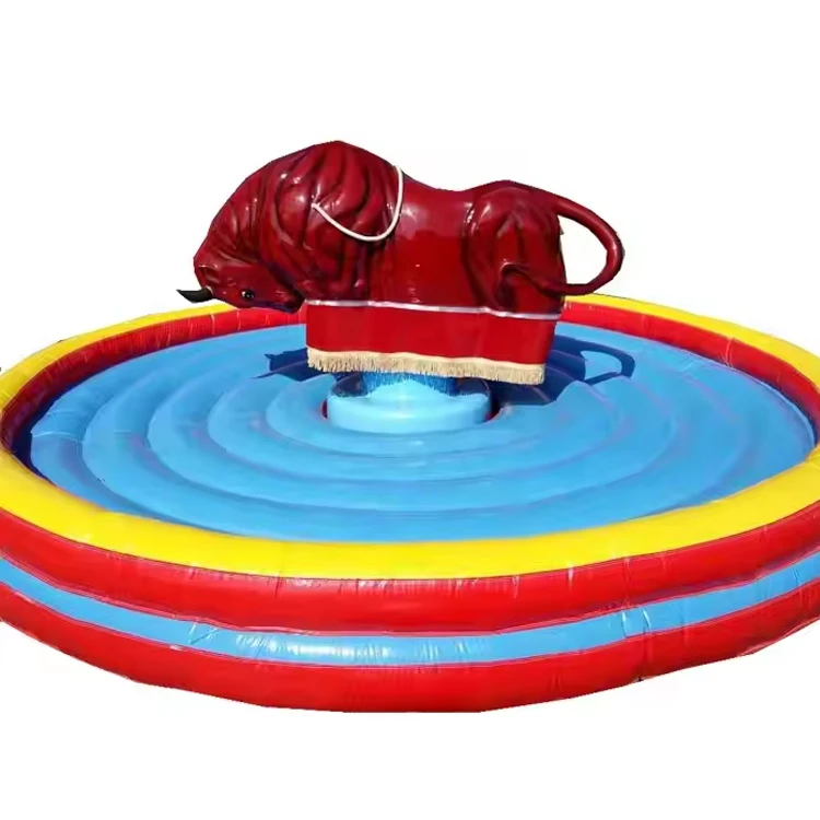 China supplier Wholesale price mechanical bull ride attraction and safety games mechanical bull for kids and adults