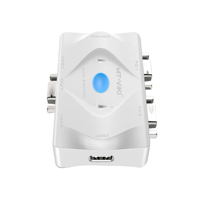 MT-ViKI MT-201KL 2 port 2 in 1 out VGA KVM Switch