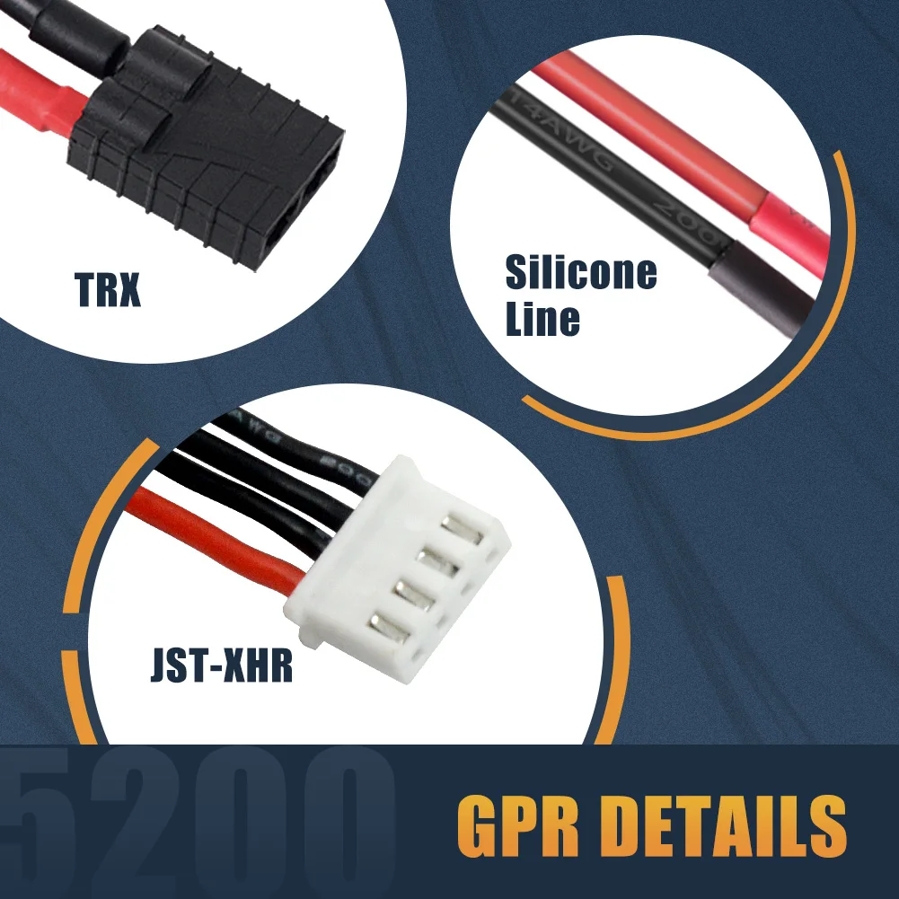 Rechargeable 5200 mAh 3S High Discharge Rate 60C With TRX Plug Connector 11.1V Lipo Battery For RC Drone Helicopter Car