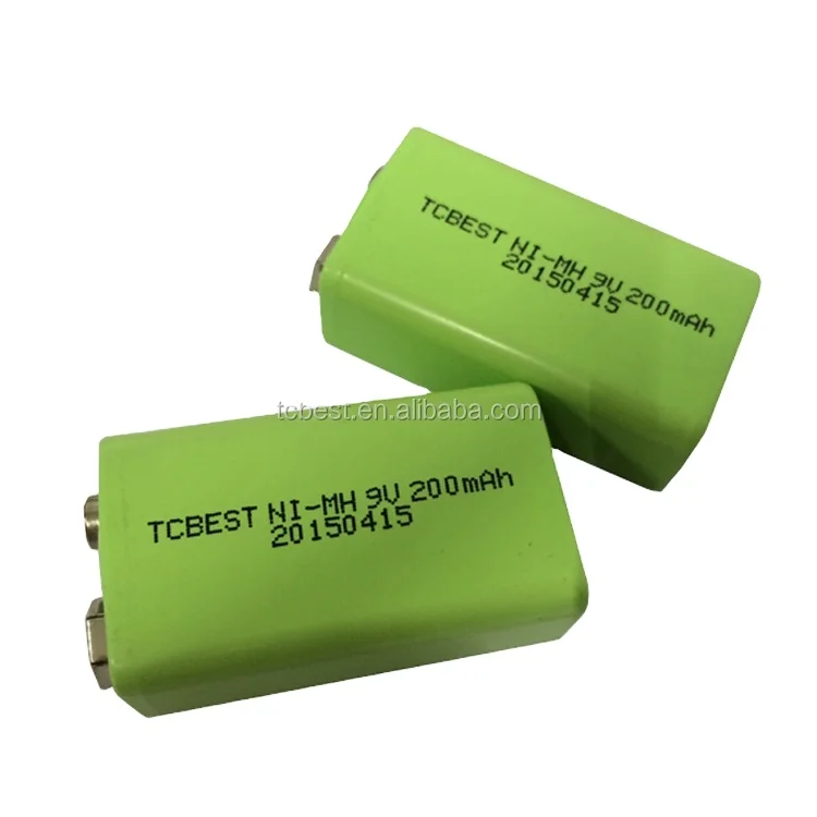 Rechargeable  battery  Ni-MH 9V 250MAh Battery For Interphone Smoke Alarm