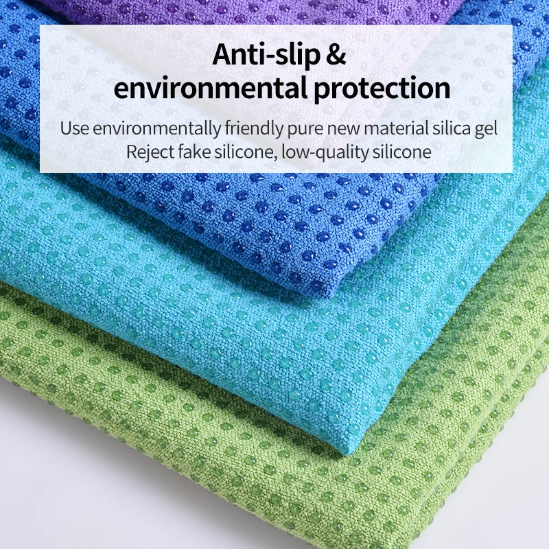 Полотенце для йоги Sunframe, нескользящее Горячее Полотенце Для Йоги из микрофибры, Размер 183x65 см, оптовая продажа