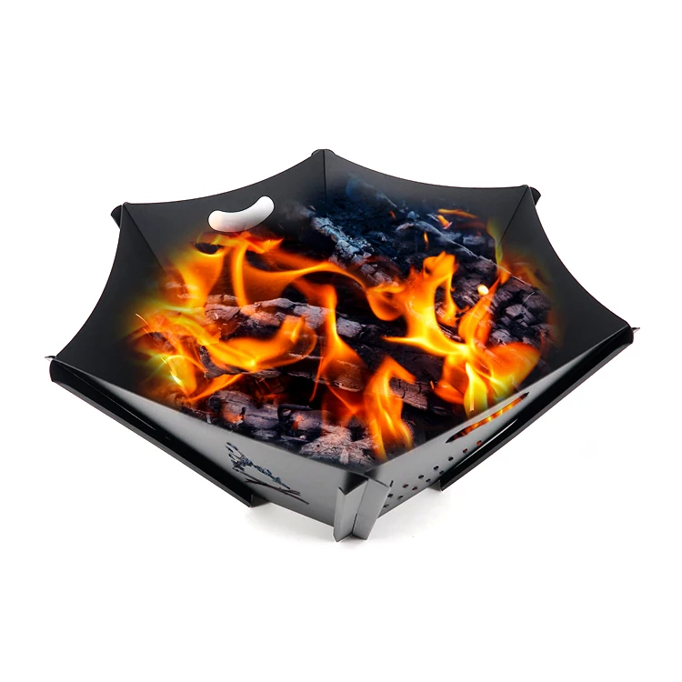 OEM/ODM Fire Pits Bowl For Winter Heating Smokeless Outdoor Fire Pit Table Wood Burning HR-HK-007