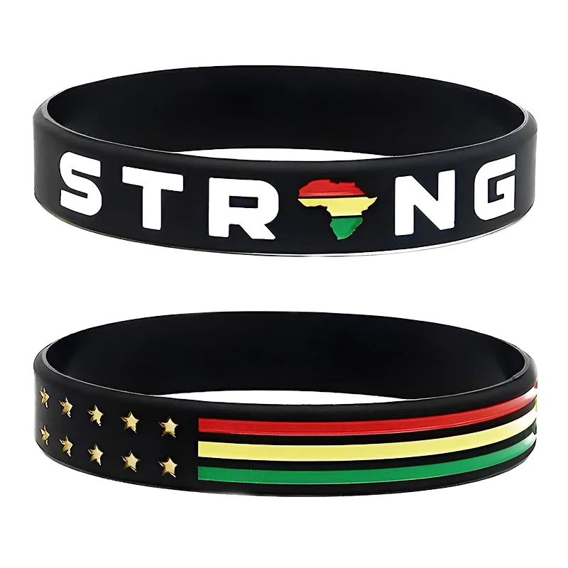 2024 Hot Sale Custom Embossed Debossed Logo Eco-friendly Bracelet Silicone Rubber Wrist Bands For Bracelets Wristbands Wristband