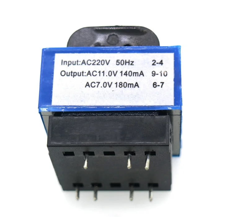 microwave oven transformer AC 220V to 11V/7V 140mA/180mA 7-pin of Microwave Oven Parts