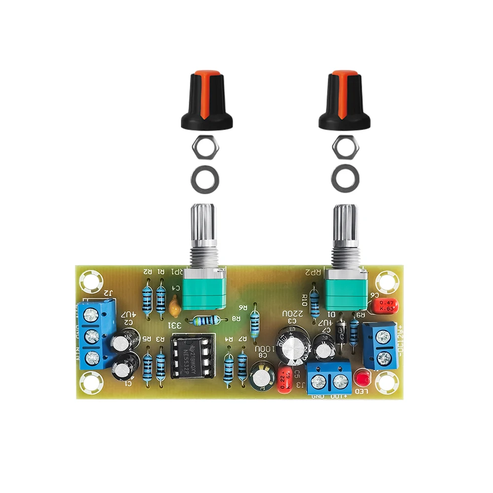 DC 10-24V Subwoofer Amplifier Preamp Board Subwoofer 22Hz-300Hz Frequency Filter Plate for Diy Kit