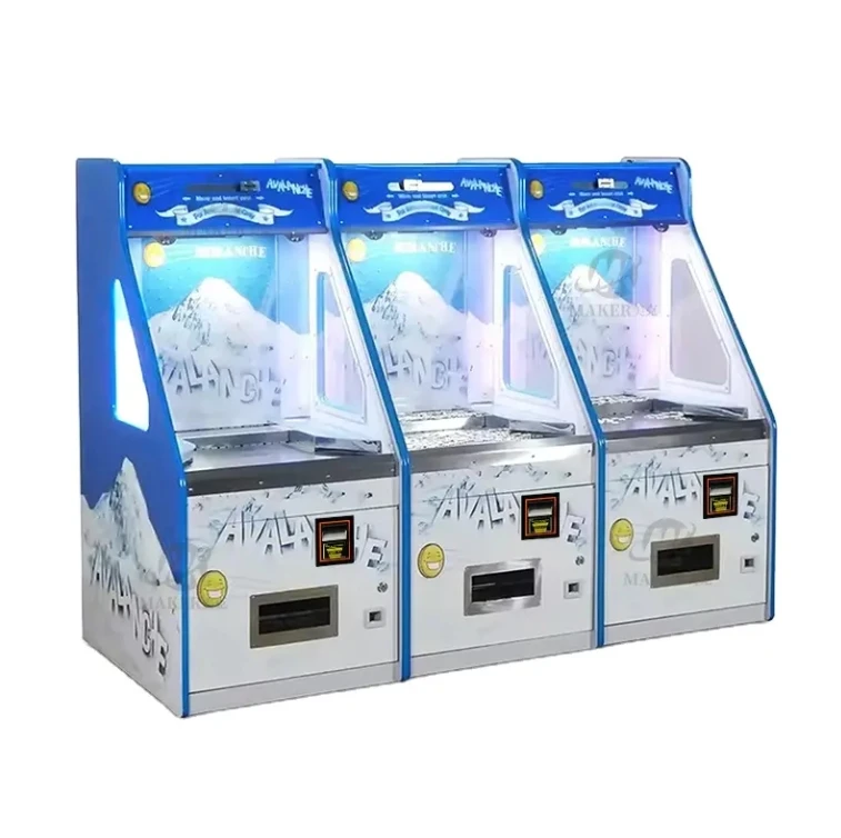 Coin pusher dolls catcher games machine coin operated toy arcade crane claw machine