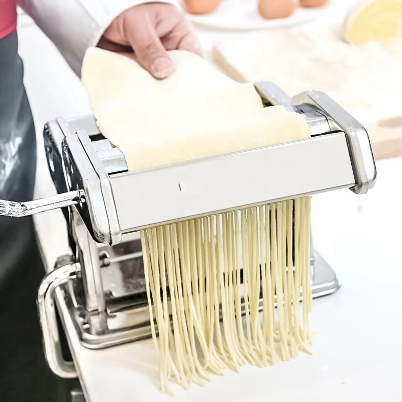  Stainless Steel Noodle Maker And Cutter Kitchen Pasta with 3