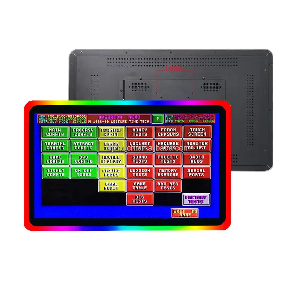22 Inch LCD Touch Screen Monitor work for POG Life of Luxury Fox340s game machine