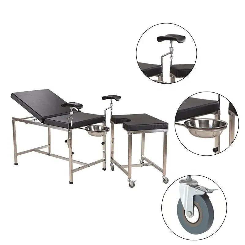 Medical Hospital Examination Bed Gynecology Chair Delivery Table Prices Examination Patients With Handrail