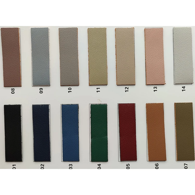 cow pattern artificial leather PU in stock for making bag and shoe fabric