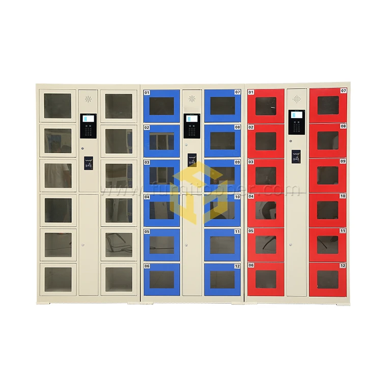 Supermarket Smart Storage Locker Office Building Staff Locker School Smart Locker Studet Bag Cabinet