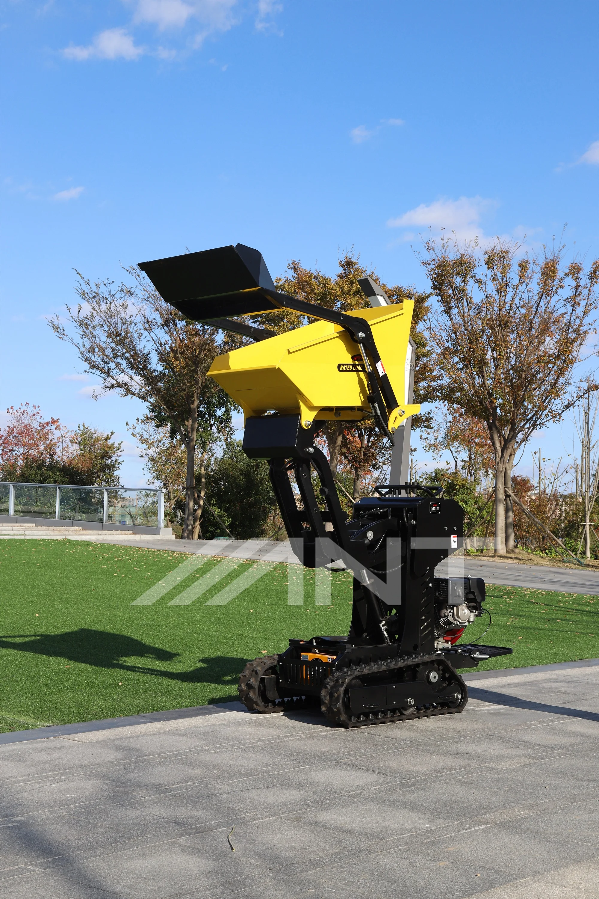 ANT BY600 Mini Dumper 600kg Multifunctional Crawler Power Barrow With Self Loading Home Use Farm Equipped Reliable Motor
