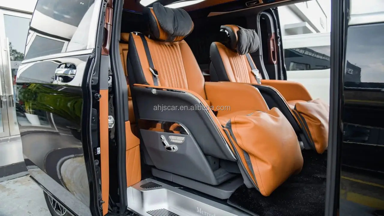 Mercedes vито новая модель роскошный коммерческий Электрический фургон 7 кожаных сидений левое рулевое управление камера заднего вида гибридное топливо
