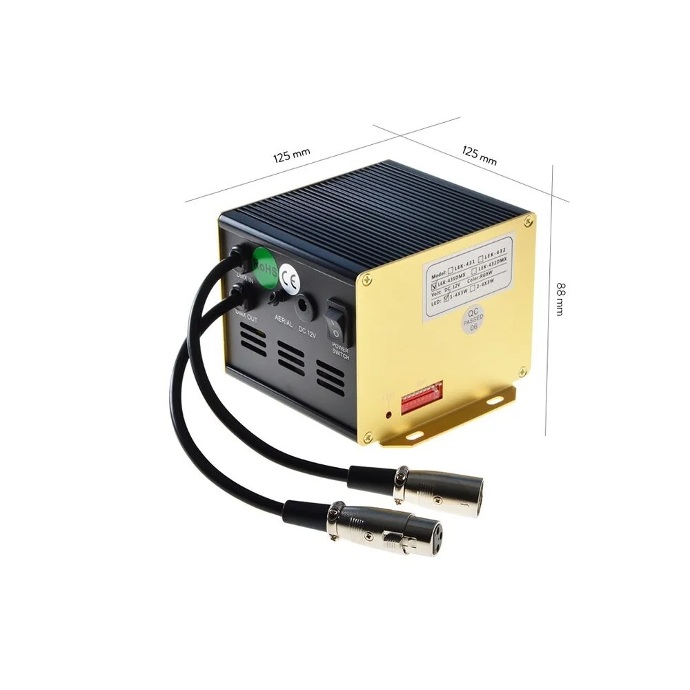 RGB mini size 24W dmx controller fiber optic led light engine