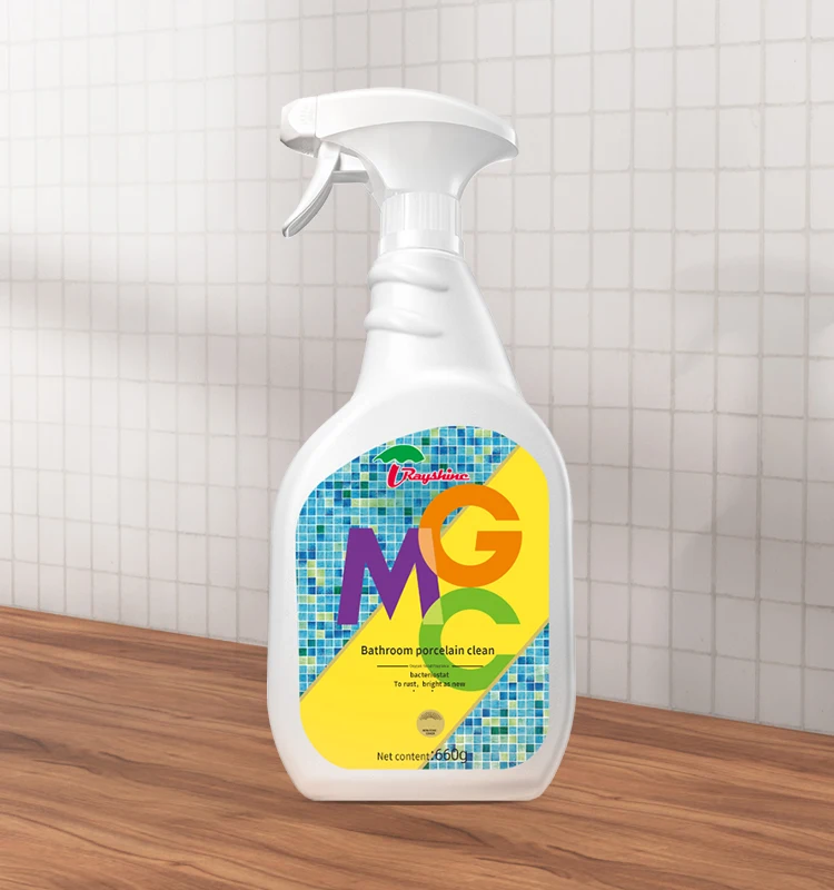 Rayshine GMC series Bathroom Cleaning Detergent Ceramics Floor Wall Dirt Removal Brighten liquid Gent  660G