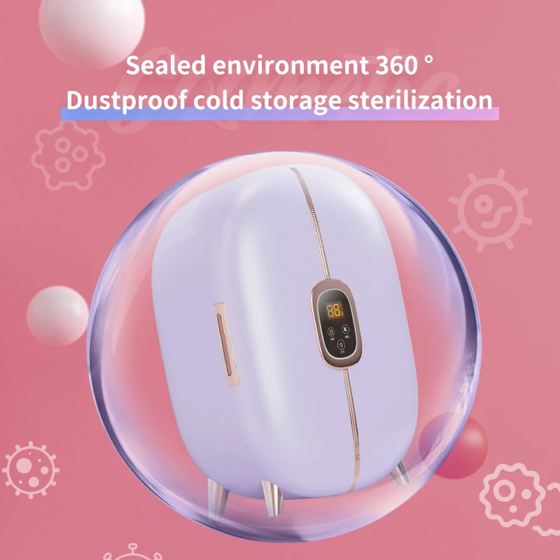 Compact Refrigerators Portable Cosmetic Fridge Small Beauty Refrigeration Equipment Mini Skincare Fridge