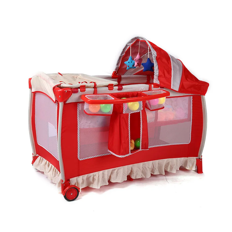 Детские кроватки в европейском стиле, новая детская мебель, детская кроватка/