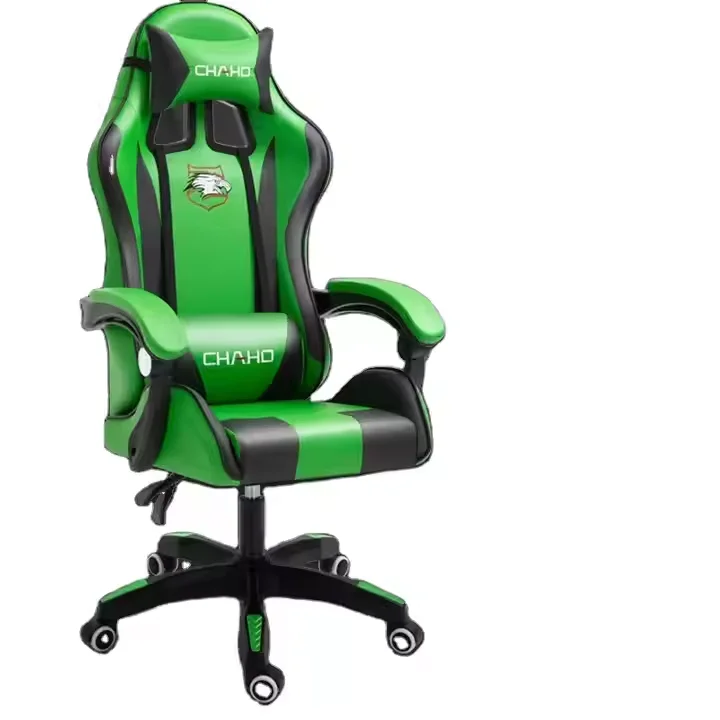 Gaming Room E-Sports Swivel Chair with Ergonomic Design Comfortable Reclining Seat Modern Metal Home Computer Chair