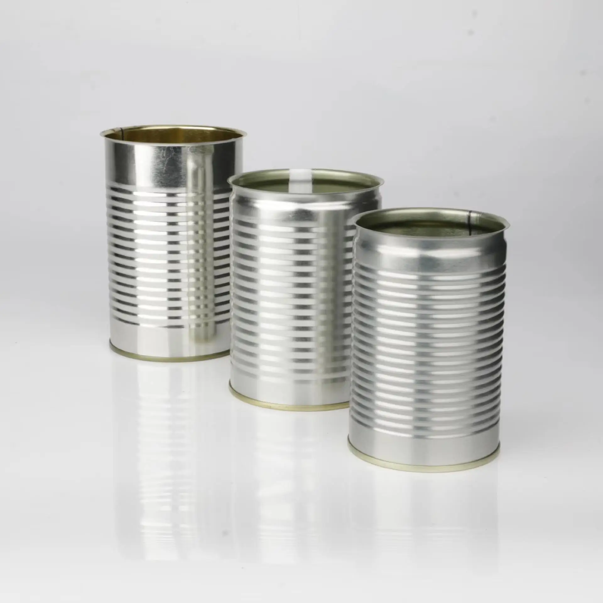 Factory customized food grade empty round can 400g milk powder protein packaging tin can  Coffee tea jar with easy pull lid