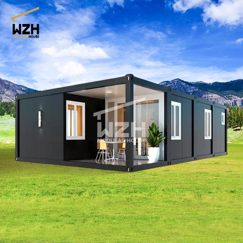 Minimalistic 2-3 bedroom folding container house portable room house sleep capsule pod Flat Pack Container