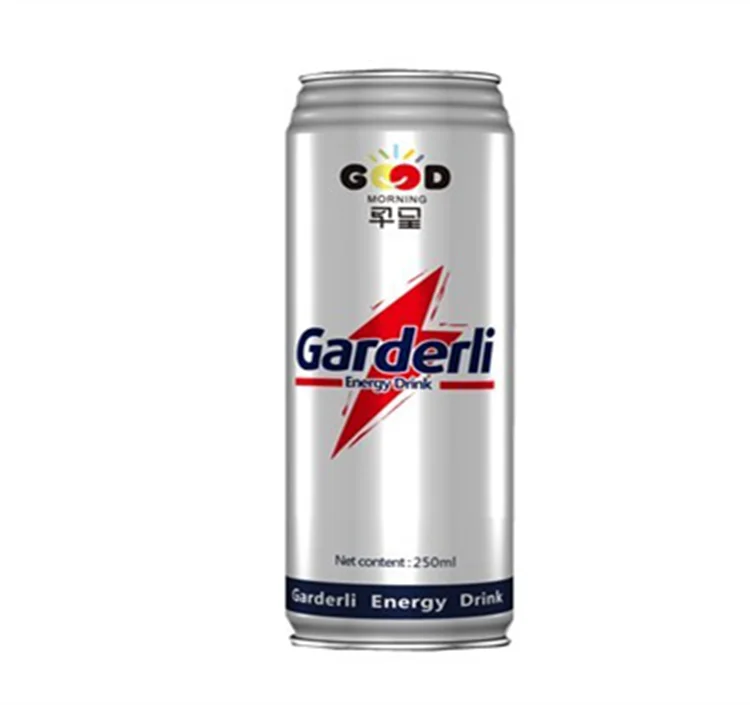 
high quality slim can energy drink 250ml OEM label 
