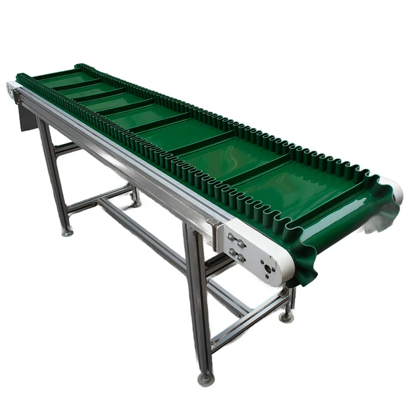 Apron Conveyor Material Climbing Lift Elevator Line Belt Loading and Unloading Equipment