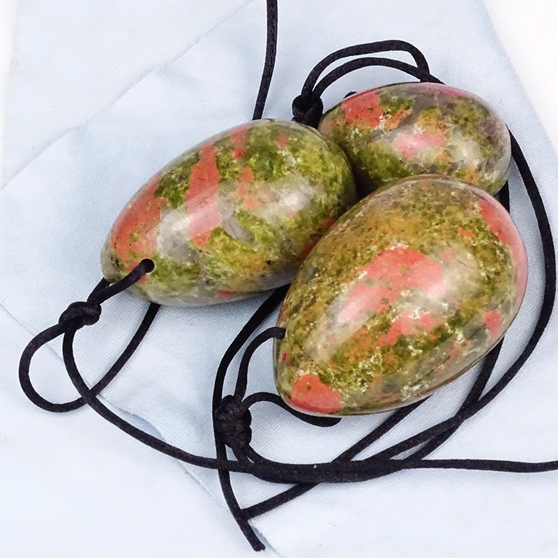 
Best price Dragon Blood Stone Gemstone Yoni Eggs Vaginal Exercise Massage Tools 
