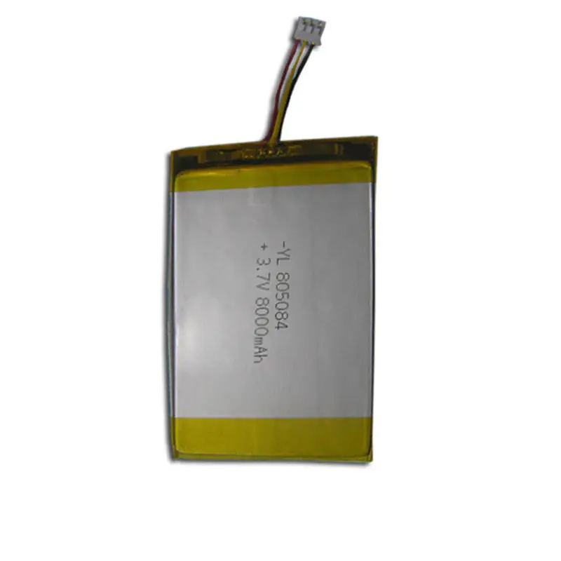 Manufacture Wholesale Price Lipo Battery 3.7v 8000mah One Cell 29.6Wh Rechargeable Lithium Ion Polymer Battery wrap