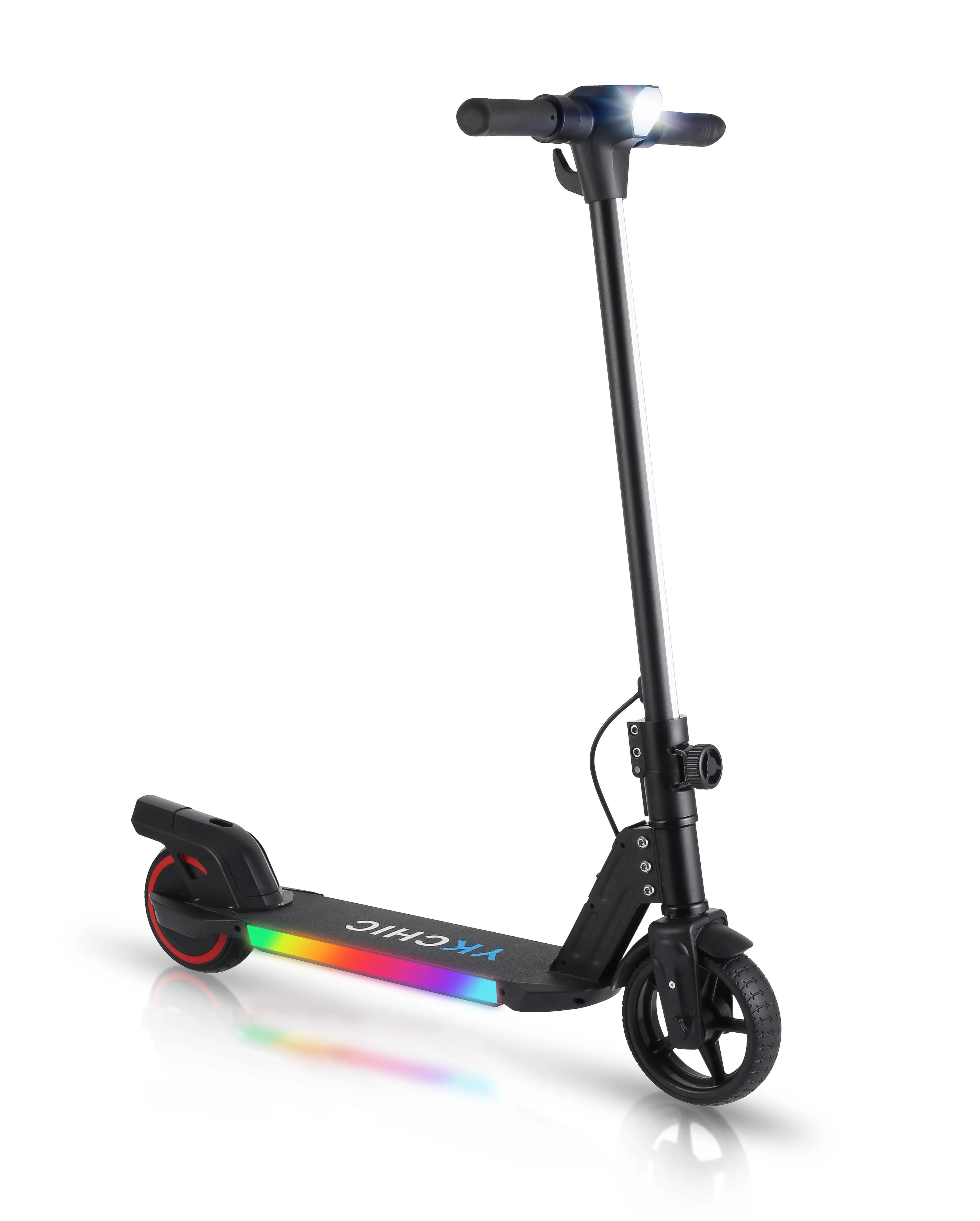 High Quality Foldable Escooter Rgb Light 150w Power Kids Mini Sturdy Electric Wheel Scooter