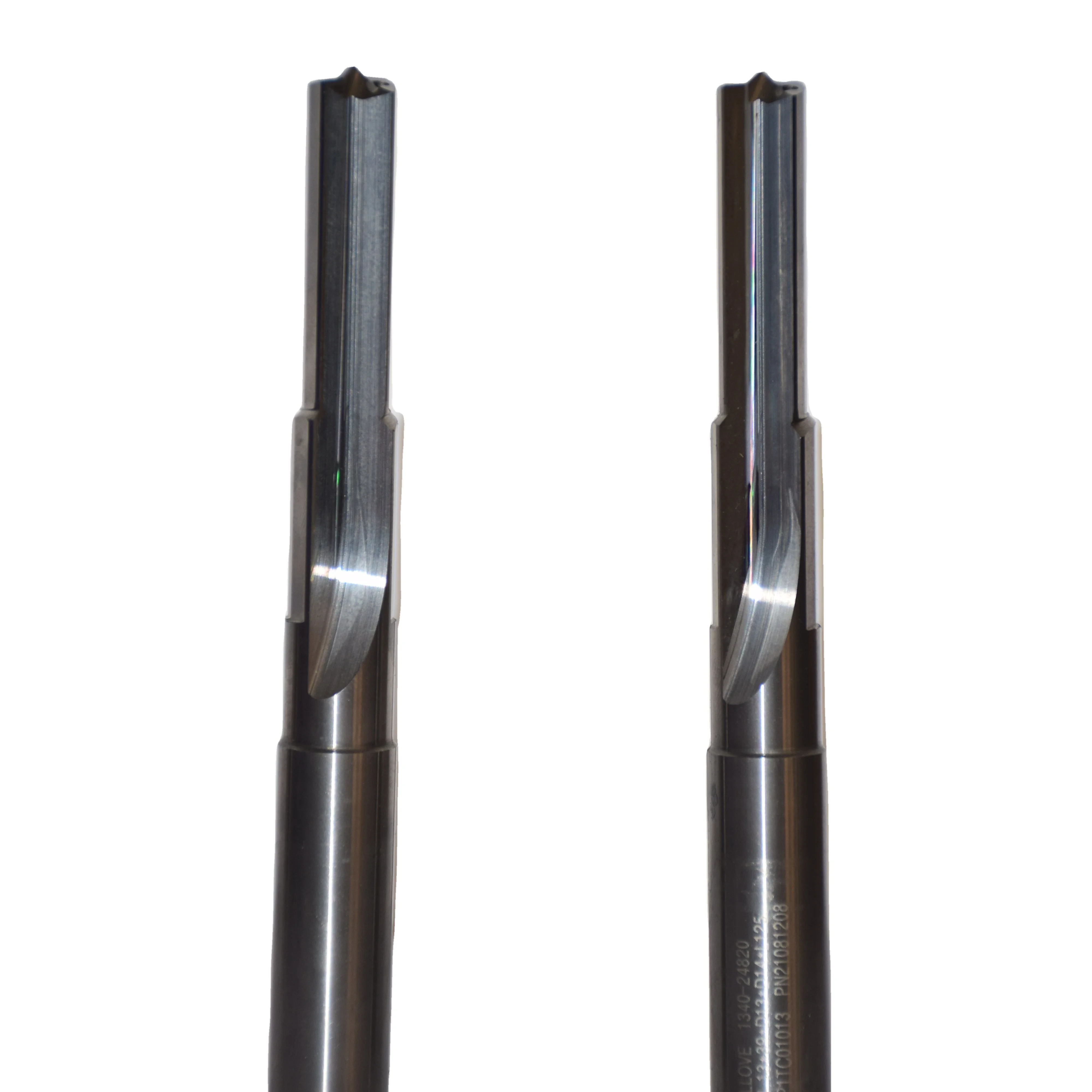 Multi-purpose carbide straight groove step drill, internal cold straight groove step drill