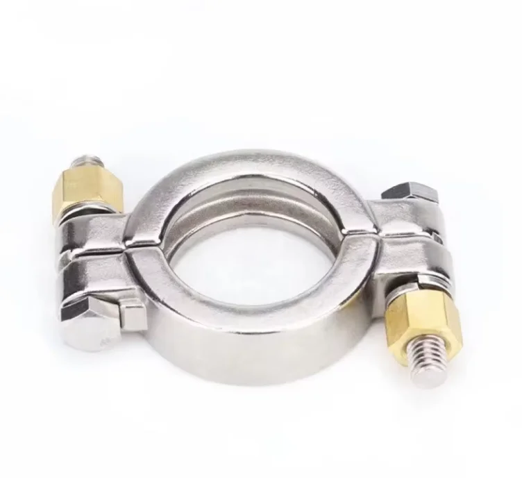 High Quality Hygienic Food Grade Sanitary Stainless Steel TRI Clamp Pipe Fitting High Pressure Pin Clamp
